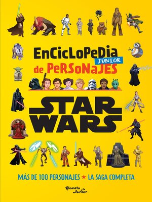 cover image of Star Wars. Enciclopedia junior de personajes